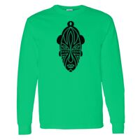 Heavy Cotton 100% Cotton Long Sleeve T Shirt Thumbnail