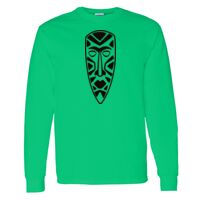 Heavy Cotton 100% Cotton Long Sleeve T Shirt Thumbnail