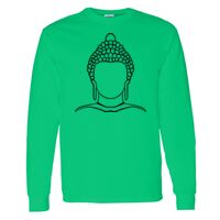 Heavy Cotton 100% Cotton Long Sleeve T Shirt Thumbnail