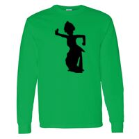 Heavy Cotton 100% Cotton Long Sleeve T Shirt Thumbnail