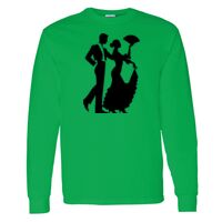 Heavy Cotton 100% Cotton Long Sleeve T Shirt Thumbnail