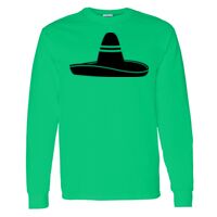 Heavy Cotton 100% Cotton Long Sleeve T Shirt Thumbnail