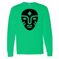 Heavy Cotton 100% Cotton Long Sleeve T Shirt Thumbnail