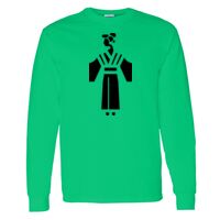 Heavy Cotton 100% Cotton Long Sleeve T Shirt Thumbnail