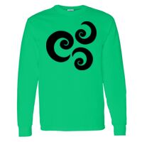 Heavy Cotton 100% Cotton Long Sleeve T Shirt Thumbnail