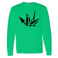 Heavy Cotton 100% Cotton Long Sleeve T Shirt Thumbnail
