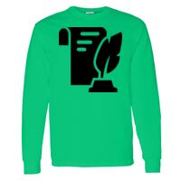 Heavy Cotton 100% Cotton Long Sleeve T Shirt Thumbnail