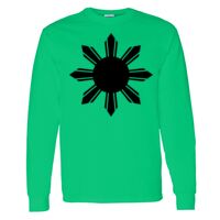 Heavy Cotton 100% Cotton Long Sleeve T Shirt Thumbnail