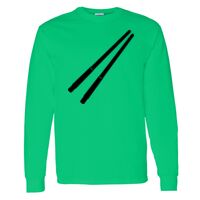 Heavy Cotton 100% Cotton Long Sleeve T Shirt Thumbnail
