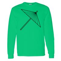 Heavy Cotton 100% Cotton Long Sleeve T Shirt Thumbnail