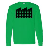 Heavy Cotton 100% Cotton Long Sleeve T Shirt Thumbnail