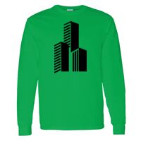 Heavy Cotton 100% Cotton Long Sleeve T Shirt Thumbnail