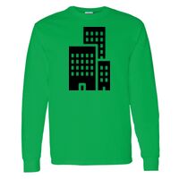Heavy Cotton 100% Cotton Long Sleeve T Shirt Thumbnail