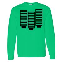 Heavy Cotton 100% Cotton Long Sleeve T Shirt Thumbnail