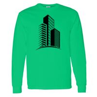 Heavy Cotton 100% Cotton Long Sleeve T Shirt Thumbnail