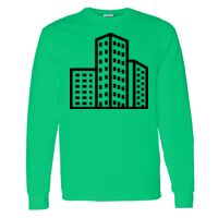 Heavy Cotton 100% Cotton Long Sleeve T Shirt Thumbnail