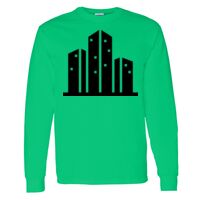 Heavy Cotton 100% Cotton Long Sleeve T Shirt Thumbnail