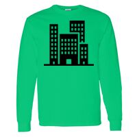 Heavy Cotton 100% Cotton Long Sleeve T Shirt Thumbnail