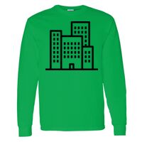 Heavy Cotton 100% Cotton Long Sleeve T Shirt Thumbnail