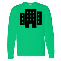 Heavy Cotton 100% Cotton Long Sleeve T Shirt Thumbnail