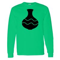Heavy Cotton 100% Cotton Long Sleeve T Shirt Thumbnail