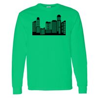 Heavy Cotton 100% Cotton Long Sleeve T Shirt Thumbnail