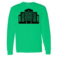 Heavy Cotton 100% Cotton Long Sleeve T Shirt Thumbnail