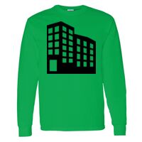 Heavy Cotton 100% Cotton Long Sleeve T Shirt Thumbnail