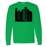 Heavy Cotton 100% Cotton Long Sleeve T Shirt Thumbnail