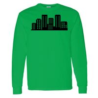 Heavy Cotton 100% Cotton Long Sleeve T Shirt Thumbnail