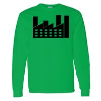 Heavy Cotton 100% Cotton Long Sleeve T Shirt Thumbnail
