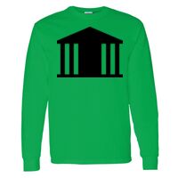 Heavy Cotton 100% Cotton Long Sleeve T Shirt Thumbnail