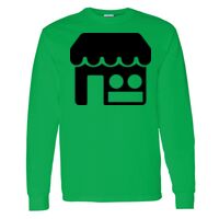 Heavy Cotton 100% Cotton Long Sleeve T Shirt Thumbnail