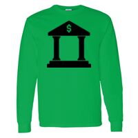Heavy Cotton 100% Cotton Long Sleeve T Shirt Thumbnail