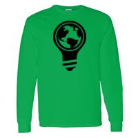 Heavy Cotton 100% Cotton Long Sleeve T Shirt Thumbnail