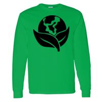 Heavy Cotton 100% Cotton Long Sleeve T Shirt Thumbnail
