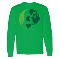 Heavy Cotton 100% Cotton Long Sleeve T Shirt Thumbnail