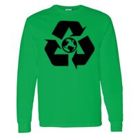 Heavy Cotton 100% Cotton Long Sleeve T Shirt Thumbnail