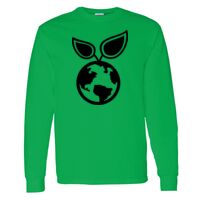 Heavy Cotton 100% Cotton Long Sleeve T Shirt Thumbnail