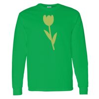 Heavy Cotton 100% Cotton Long Sleeve T Shirt Thumbnail