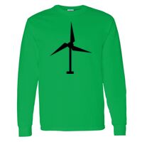 Heavy Cotton 100% Cotton Long Sleeve T Shirt Thumbnail