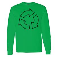 Heavy Cotton 100% Cotton Long Sleeve T Shirt Thumbnail