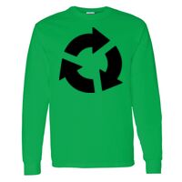Heavy Cotton 100% Cotton Long Sleeve T Shirt Thumbnail