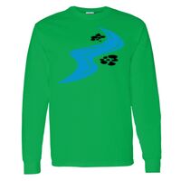 Heavy Cotton 100% Cotton Long Sleeve T Shirt Thumbnail