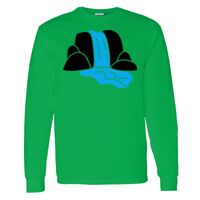 Heavy Cotton 100% Cotton Long Sleeve T Shirt Thumbnail