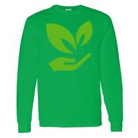 Heavy Cotton 100% Cotton Long Sleeve T Shirt Thumbnail