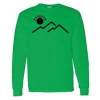 Heavy Cotton 100% Cotton Long Sleeve T Shirt Thumbnail