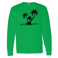 Heavy Cotton 100% Cotton Long Sleeve T Shirt Thumbnail