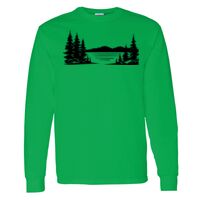Heavy Cotton 100% Cotton Long Sleeve T Shirt Thumbnail