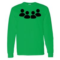 Heavy Cotton 100% Cotton Long Sleeve T Shirt Thumbnail